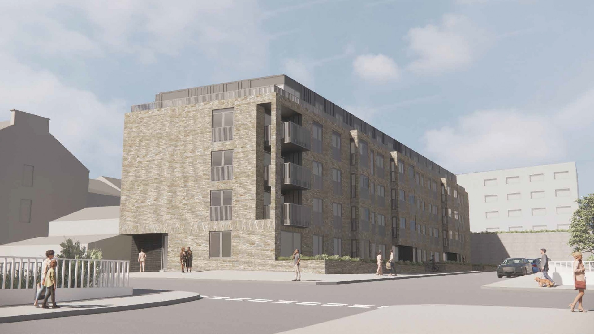 Block of 35 flats approved in Partick Scottish Construction Now